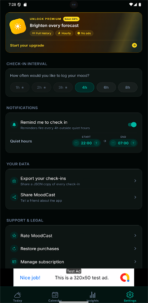 MoodCast Screenshot 0