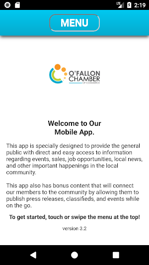 O'Fallon Chamber Mobile App Screenshot 0