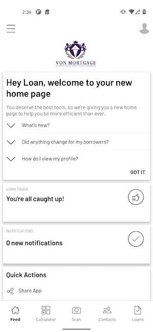 Von Mortgage Screenshot 0