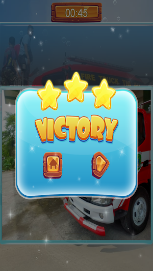 Fire Truck Puzzle Screenshot 2