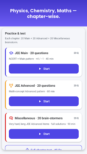 JEE 2027: Mains & Advanced Screenshot 2