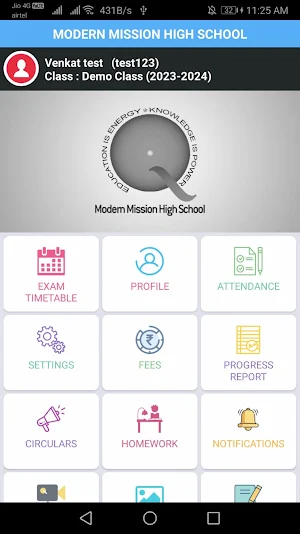MODERN MISSION HIGH SCHOOL Screenshot 1