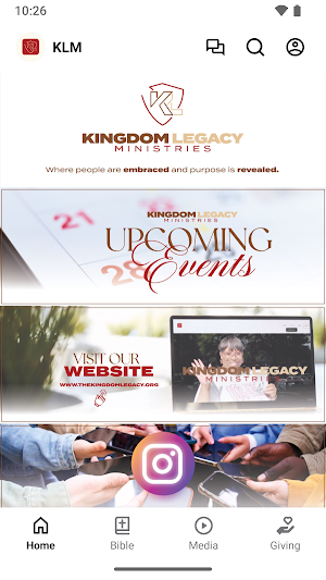 Kingdom Legacy Ministries Screenshot 2