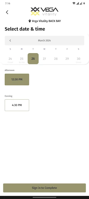 Vega Vitality Screenshot 3