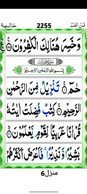 Surah Hamim Sajdah Screenshot 2