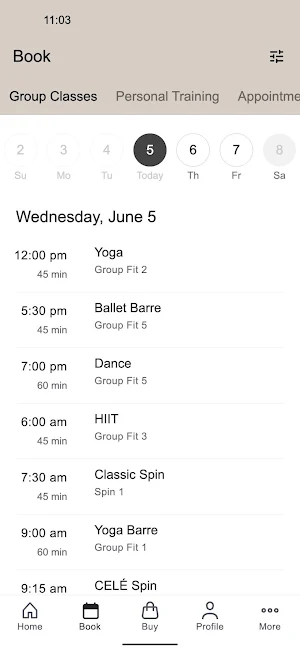 CELÉ Wellness Screenshot 1