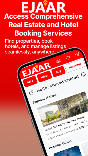 EJAAR Real Estate & Booking Screenshot 1