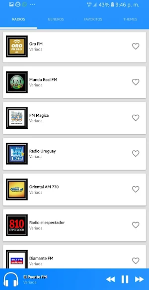 Radios de Uruguay Screenshot 3