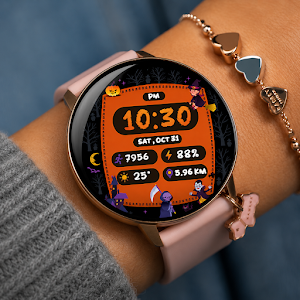 Halloween Spooky Watch Face Screenshot 0