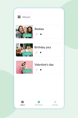 Family Photo Album App Screenshot 2