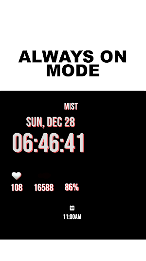 A072 Quantum Design Watch Face Screenshot 1