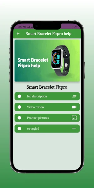 Smart Bracelet Fitpro help Screenshot 0