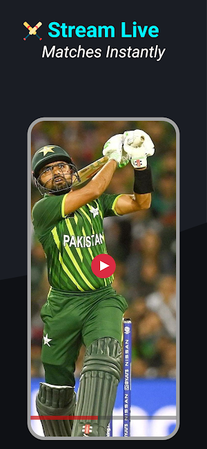 Live Cricket TV HD Streaming Screenshot 1