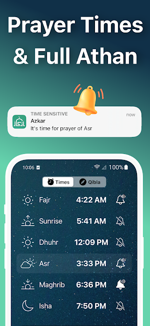 Azkar • اذكار : Athan & Prayer Screenshot 2