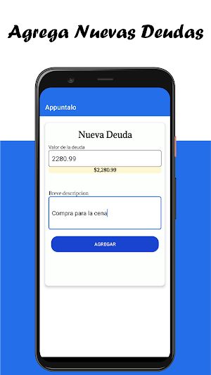 Appuntalo: Prestamos y Fiados Screenshot 2
