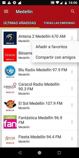Medellin Radio Stations - Colombia Screenshot 1