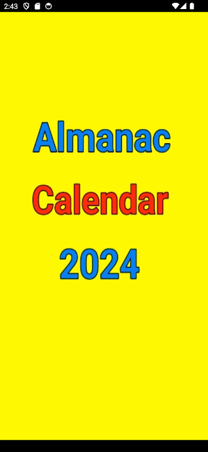 English panchang calendar 2024 Screenshot 0