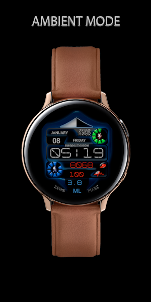 Digital Shield Watch by ZH Screenshot 3