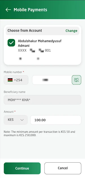 DIB Kenya Retail Banking Screenshot 3