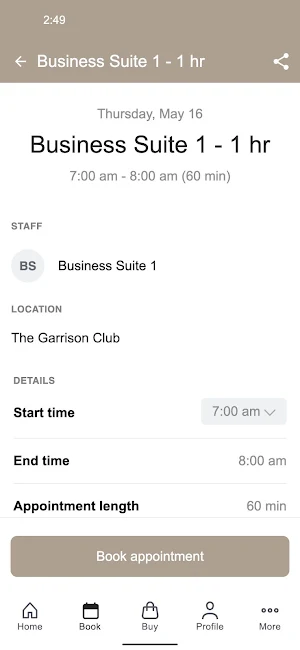 The Garrison Club Screenshot 2