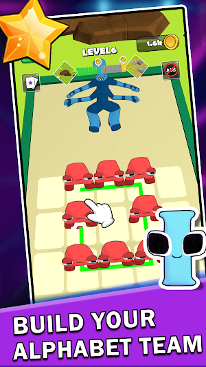 Merge Alphabet:fusion Rainbow Screenshot 3