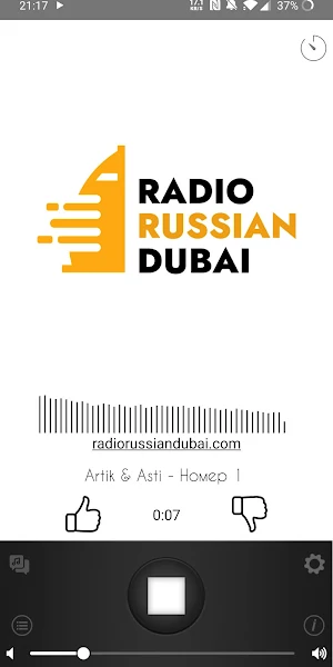 Radio Russian Dubai Screenshot 0
