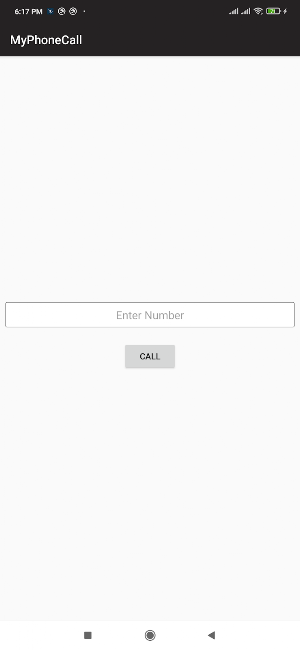 MyPhoneCall Screenshot 1