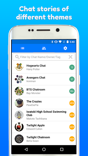 Snap Fanfic 💬 - Chat Stories Screenshot 1