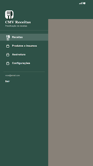 CMV Receitas Screenshot 3