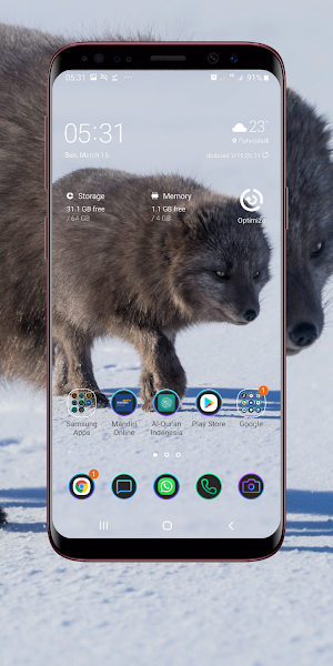 Wolf Wallpaper Screenshot 2