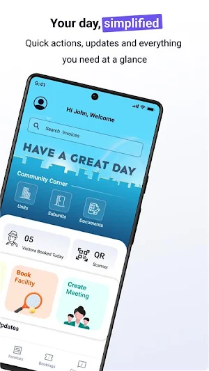 OneResi - Hassle Free Living Screenshot 1
