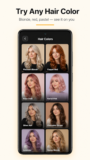 AI Hairstyle Try On: TryHair Screenshot 3
