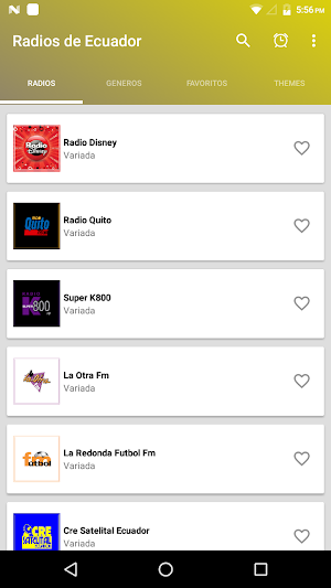 Radios de Ecuador Screenshot 1