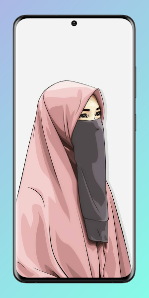 Aesthetic Hijab Wallpaper 4K Screenshot 3