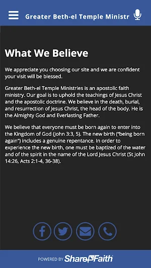 Greater Beth-el Temple Screenshot 3