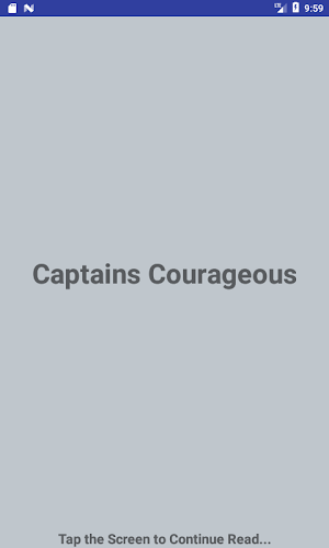 Captains Courageous - eBook Screenshot 0