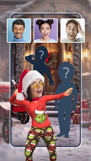 Christmas Dance face filter Screenshot 2