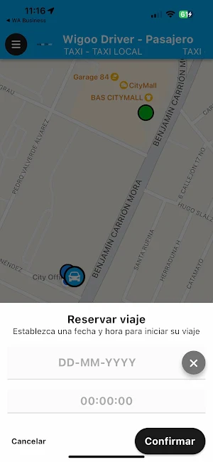 Wigoo Driver - Pasajero Screenshot 2