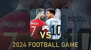 Messi vs Ronaldo Football Game Screenshot 1
