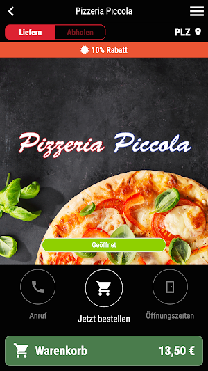 Pizzeria Piccola Screenshot 0