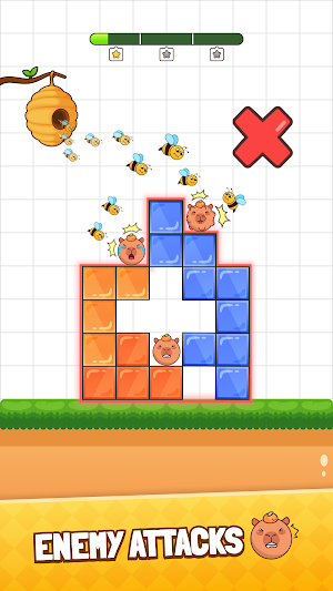 Capybara Rescue: Block Puzzle Screenshot 2