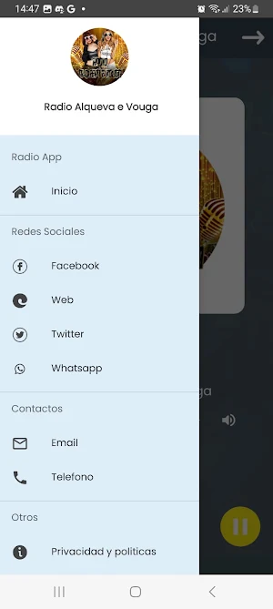 Radio Alqueva e Vouga Screenshot 0