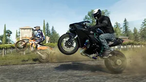 Motor Dirt Bike Simulator 3D Screenshot 0