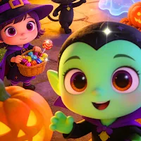 Halloween Cart Dash Tile