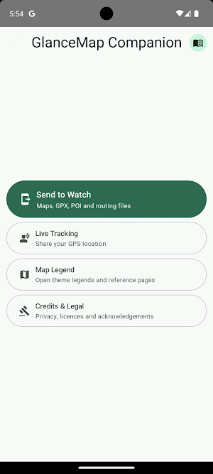 GlanceMap - Offline Trails Screenshot 1