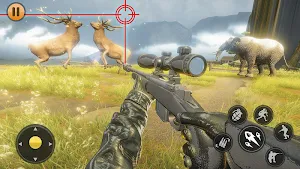 Wild Deer Sniper Hunting : Animal Shooting Games Screenshot 1
