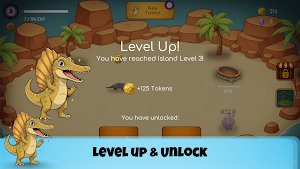 Dino Island: Idle Hatch Game Screenshot 2