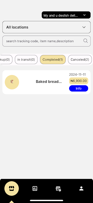 surfmeal vendor Screenshot 1