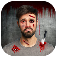 Injury on Face Photo Maker App