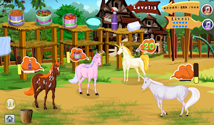 Caring for Unicorn, Horse Game Screenshot 2